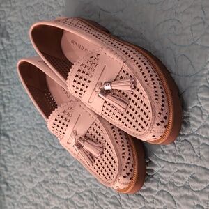 Donald J Pliner Lenny Shoes 9M White Loafer Flats